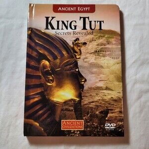 Ancient Egypt King Tut Secrets Revealed DVD with Book